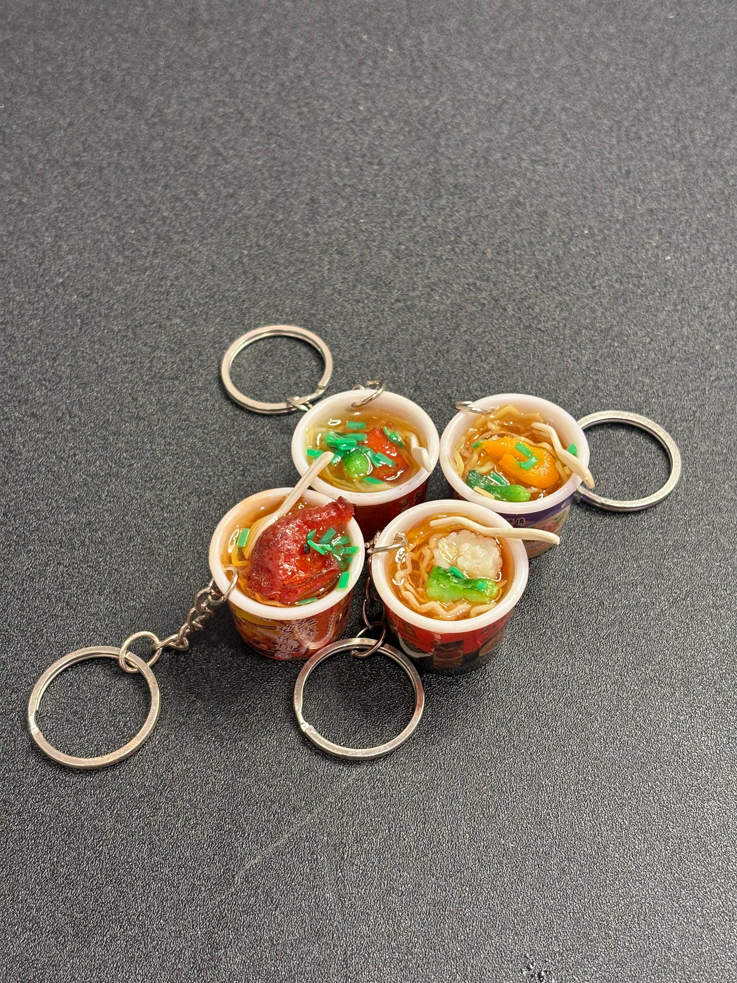ramen keychain