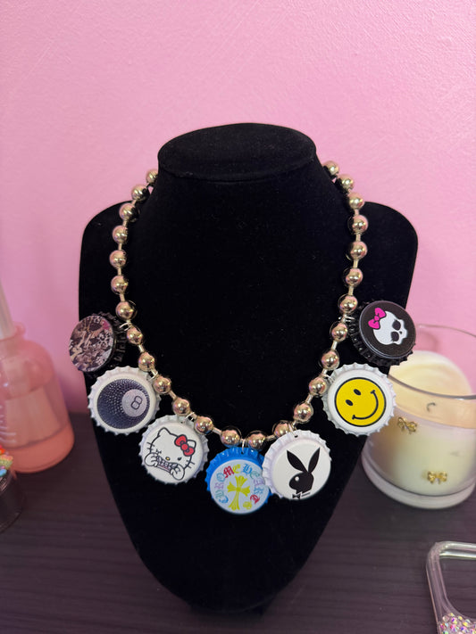 1 of 1 freestyle capped ball chain