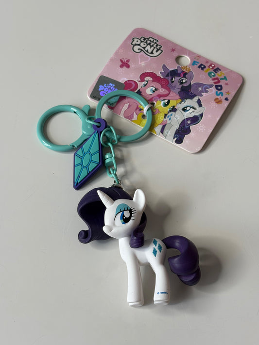 mlp rarity keychain 🔹 ੈ✩‧₊˚