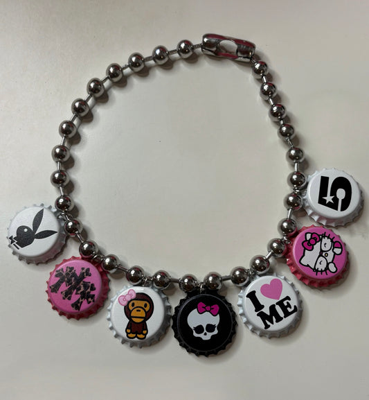 5 star bapesta necklace