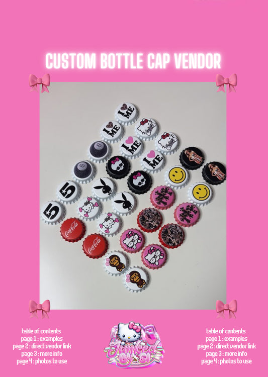 custom bottle cap vendor 🎀🔗